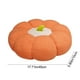 thumbnail image 3 of Cojín de Calabaza de Tela | Cojín de Suelo Naranja para Salón | Cojín de Respaldo de 45X15Cm para Halloween | Material de Felpa Suave | Peso: 500G | Decoración Festiva para El Hogar, 3 of 6