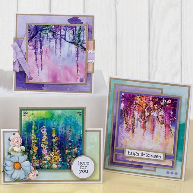 Cuadros Decorativos 14 Uds. Ehuebsd Fondo DIY para Álbum de Recortes Tarjetas de Papel Manualidades Decorativas