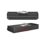 Under Cabinet Range Hood 30 inch Ducted/Ductless Convertible Kitchen Hood Stainless Steel Vent Hood w/LED Light 2 Speed Exhaust Fan Black