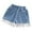 E-White, variant on CAIXIA Girls Knees Length Jeans Shorts Baggy Y2k Mid High Waisted Retro Jorts Trendy Star Streetwear Wide Leg Denim Jean Cute Pants Girls Pants 9-10 Years