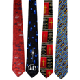 thumbnail image 1 of Choose From Over 60 Different Designs Steven Harris Pack Of 4 Mens Christian Religious Neckties Jesus Neck Tie, 1 of 1