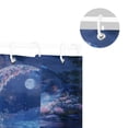 thumbnail image 5 of Yayeee Shower Curtain with Hooks 72"x72" Waterproof Fabric Bathroom Hanging Decor, Crystal Ball, 5 of 5