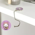 thumbnail image 1 of 2pcs Movable Desk Side Hook Adjustable Hard Iron Hook for Home School Office, 1 of 4