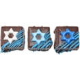 thumbnail image 3 of Hanukkah Star Cupcake Toppers - Edible Sugar Decorations for 24 Cupcakes, 3 of 5