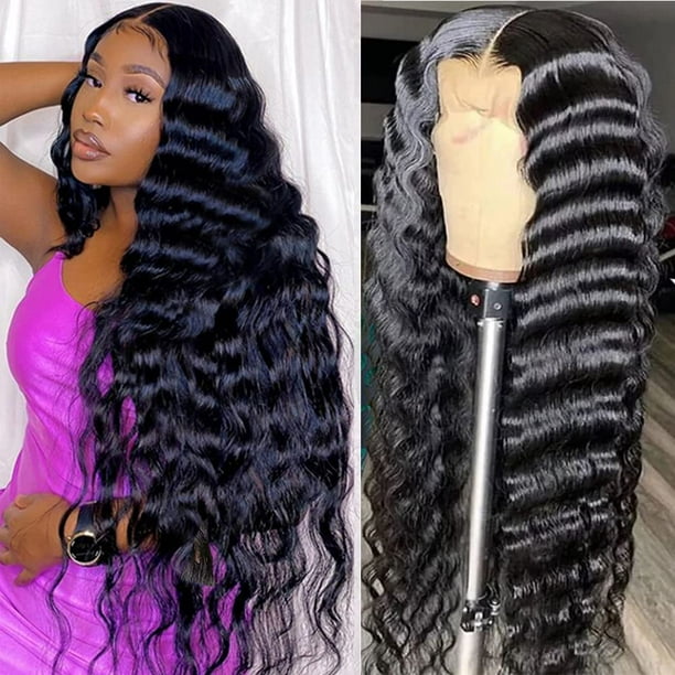 deep body wave lace front wig