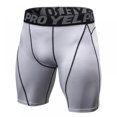 thumbnail image 1 of Midnight Navy Blue Men Summer Running Shorts Gym Mens Sport Compression Tights Quick Drying Training Fitness Compression Gym Shorts M, 1 of 9