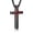 Black, variant on Baseball Cross Necklace for Men, Stainless Steel Cross Pendant Chain 16/18/20/22/24 Inches Baseball Accessories Christian Christmas Valentines Easter Birthday Jewelry Gifts