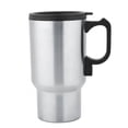 thumbnail image 1 of Electric Coffee Mug, 12V 450mL Stainless Steel Travel Mug Heated Coffee Cup Heated Mug Electric Car Heating Coffee Milk Cup Hot Water Bottle for Drive Travel Camping and Outdoor, 1 of 7