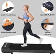 thumbnail image 5 of Under Desk Treadmill, Walking Pad with Incline, Portable Walking Treadmill for Home/Office 2.5HP, Walking Jogging Machine with 300 lbs Weight Capacity Remote Control LED Display, 5 of 9