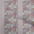 thumbnail image 1 of oneOone Rayon Mauve Fabric Asian Paisley Fabric For Sewing Printed Craft Fabric By The Yard 56 Inch Wide, 1 of 4