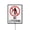 Gyd-27LKLJ, variant on Caution Safety Sign No Littering Sign with Stake 4.6x6inch Aluminum Outdoor Decoration Sign Rustproof Sturdy Aluminum Sign for Outdoor Use Easy Install Set of 1