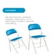 thumbnail image 3 of 6 sillas plegables de oficina acojinadas ilios innova  Azul claro, 3 of 5