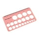 thumbnail image 3 of Regla de medición de pezones para madres Herramienta de medición de brida de pecho de silicona flexible con cinta suave de 1,5 m de color rosa, 3 of 14