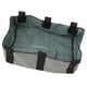 thumbnail image 4 of Bolsa para andador con gancho y bucle de almacenamiento portátil de nailon debajo del asiento cesta para silla de ruedas para paraguas gris, 4 of 8