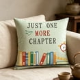 thumbnail image 4 of Campus Themed Pillow Covers Letter Printed Cushion Cases Decorative Throw Pillowcases For Living Room Sofa And Study Room Decoration, 4 of 9