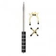 thumbnail image 4 of DYNWAVECA Pont Rétractable pour Queue de Billard Pont de Queue de Snooker Portable avec Tête de Pont pour Table de Billard Équipement de Compétition Tête Haute Tête Croisée, 4 of 10