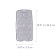 thumbnail image 2 of FUTUREORYY Grey Silicone Washboard for Home Use Durable and Safe Laundry Cleaning Board 2 Pieces, 2 of 8