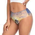 thumbnail image 2 of Balery Vintage Wildlife Protection Ropa Interior de Algodón para Mujer con Dibujo – Braguitas Cómodas y Elásticas, Estilo Clásico-X-Small, 2 of 6