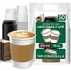 thumbnail image 1 of Berry Green 50 Vasos para Cafe de 10 oz (296 ml) Desechables con Tapa y Manga Protectora, Perfecta Para Cafe, Te y Todo Tipo de Bebidas Calientes, sin Derrames, Biodegradables Best Trading VCAF10, 1 of 8