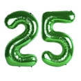 thumbnail image 1 of Globo Foil Número 25 Upgesy Verde 102 cm, 1 of 6