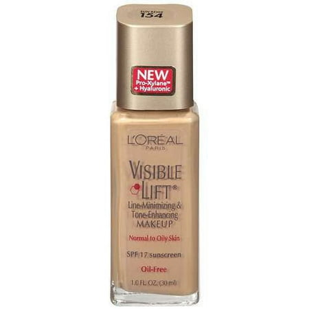 L'Oreal Visible Lift Line-Minimizing & Tone-Enhancing Makeup, Sun Beige 154