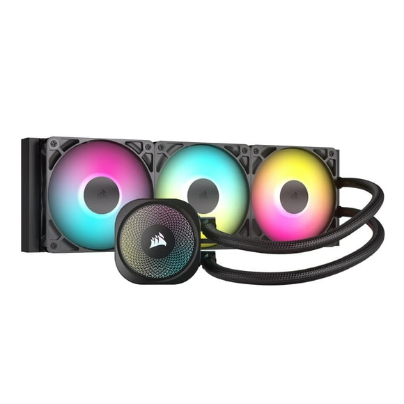 CORSAIR Nautilus 360 RS ARGB Liquid CPU Cooler – 360mm AIO – Low-Noise – Direct Motherboard Connection – Daisy-Chain – Intel LGA 1851/1700