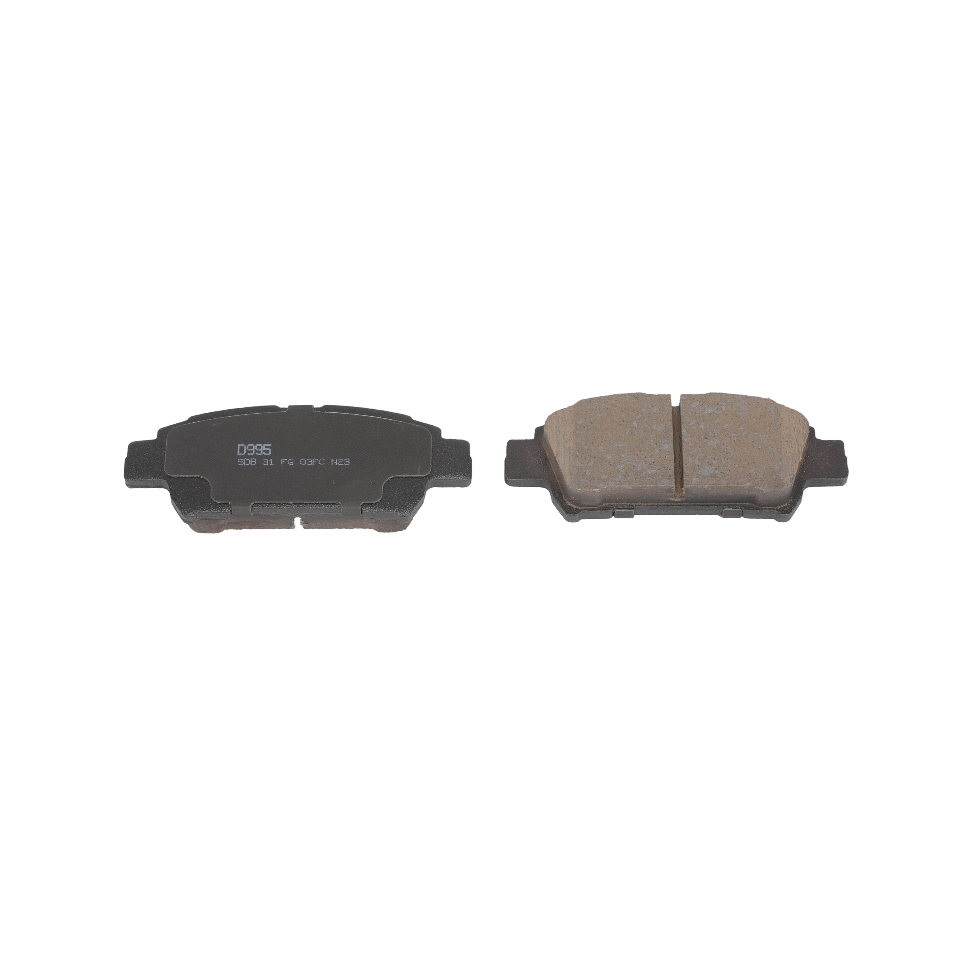 Winstop Brake Pad Set, Rear WS.0995.0.C, Toyota Sienna 2010-2004