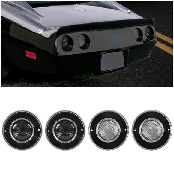 Juego de Luces Traseras y Luces de Reversa HECASA para Corvette C3 1975-79