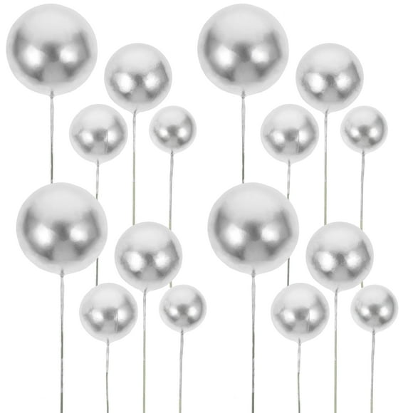 KAKOWELY 20 bolas de espuma para decorar tartas.