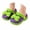 GN1, variant on Cartoon Cow Butterfly Charms Toddler Girls EVA Clogs Non Slip Pool Beach Shower Slippers Adjustable Heel Strap For 18Months-6Years Old Kids
