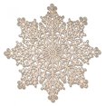 thumbnail image 3 of Ensemble de Table Flocon de Neige Doré Découpé, 3 of 3