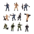 thumbnail image 1 of Yinanstore 11 Pcs Scènes de Personnes de Police pour Table de Sable Centre de Table Style A, 1 of 8