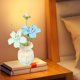 thumbnail image 1 of Handmade Crochet Weng Potted Home Decoration Yarn Weaving Simulated Flower Desktop Bonsai, 1 of 6
