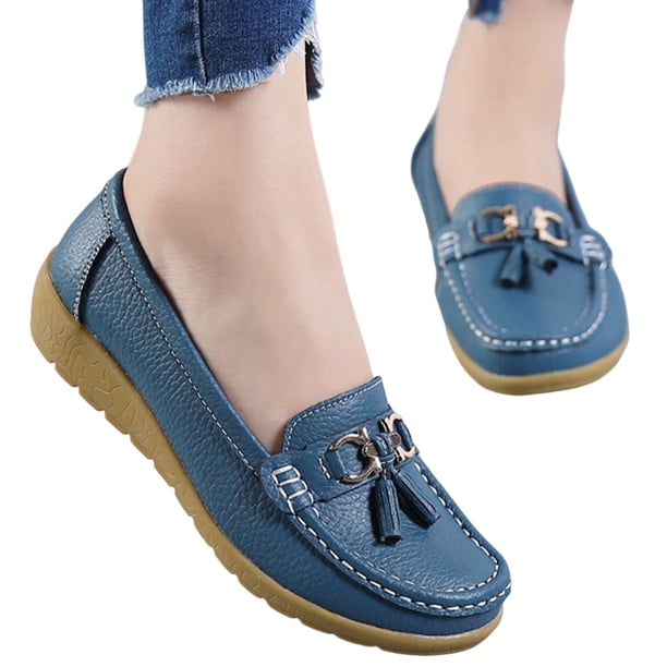 Zapatos para Vestir Mocasines Elegantes Ligeros E Informales Mujer