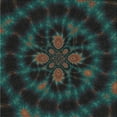 thumbnail image 1 of Ahgly Company Indoor Square Patterned Black Novelty Area Rugs, 7' Square, 1 of 6