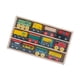 thumbnail image 1 of Juego de juguetes de tren de madera, vagones de tren, juguetes navideños, tren de juguete interactivo Montessori Estilo B, 1 of 9
