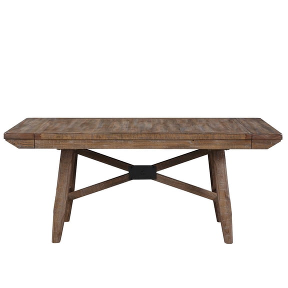 Steve Silver Riverdale Dining Table in Brown