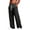08#Dark Gray, variant on Mens Soft Warm Fleece Sweatpants, Loose Fit Straight Leg Pants, Elastic Drawstring Waist Casual Joggers For Walking Black XL