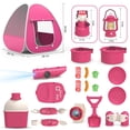 thumbnail image 2 of Set de camping para niños Fidecexv con carpa desplegable y herramientas de campamento, 2 of 7