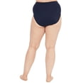 thumbnail image 3 of Ralph Lauren NAVY Shirred High-Waist Bikini Swim Bottom, US 22W, 3 of 3