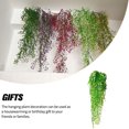 thumbnail image 4 of Billuyoard Puerta de pared artificial flores colgantes planta vid falsa boda jardín decoración inauguración de la casa regalos patio trasero Type3 NO3, 4 of 6