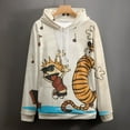 thumbnail image 4 of Calvin And Hobbes Sweatshirts Casual Pullover Hoodie Jacket Unisex Hooded Activewear 3D Printed Long Sleeve Sweater with Pocket 5XL, 4 of 8