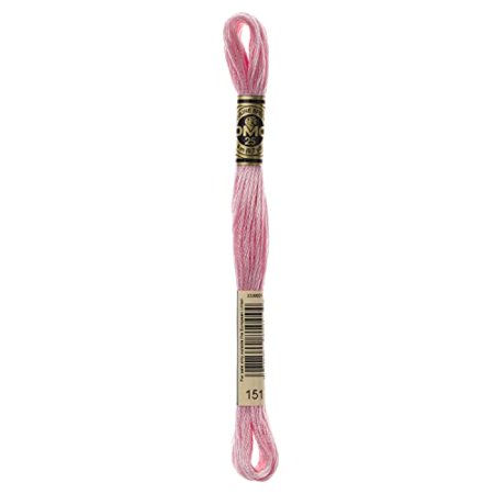 UPC: 0077540810444 | DMC Thread 6-Strand Embroidery Cotton 8.7 Yards Very Light Dusty Rose Lighter Than 3354 117-151 (12-Pack)