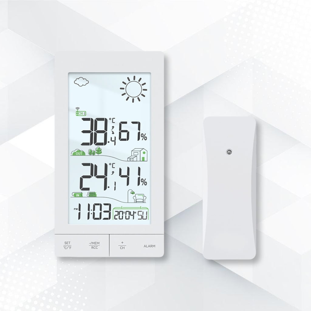 Advanced Weather Stations touch screens Thermometers Hygrometer Weather Forecasters for Home & Garden Monitorin