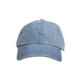 thumbnail image 2 of Top Headwear Low Profile Denim Garment Washed Cap - Light Blue, 2 of 4
