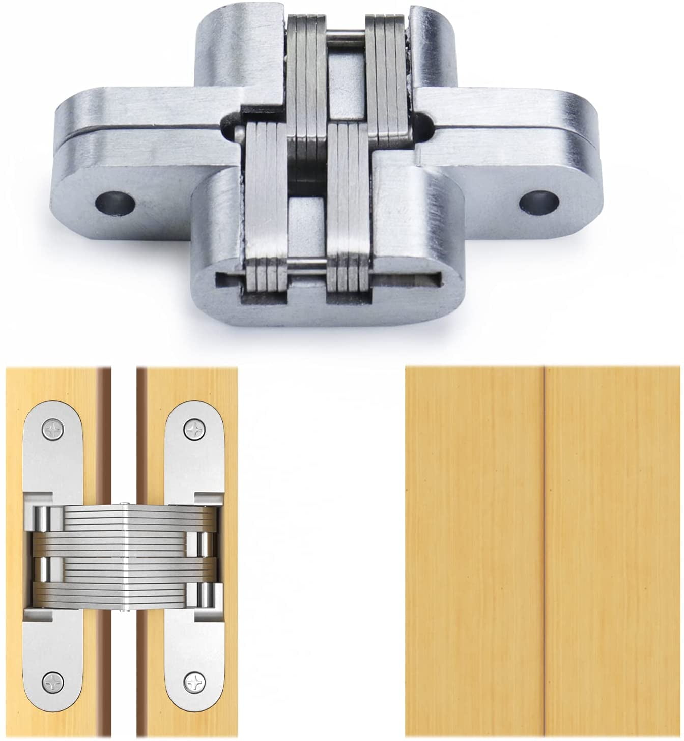 Invisible Hinge Leaf Hinge 180 Degrees Swing Hinge Wooden Box