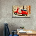 thumbnail image 3 of Epic Graffiti 'Vespa Rossa' by IMB, Canvas Wall Art, 40"x26", 3 of 8