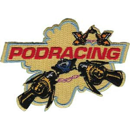 Star Wars Iron On Transfers - Patch - Star Wars - Podracing Iron On Licensed Gifts Toys p-sw-0069