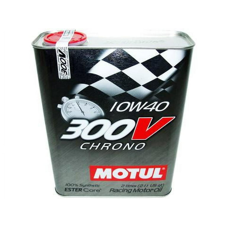Motul 300V Chrono Synthetic Racing Oil 10W40 2L Motul 300V Chrono Synthetic Racing Oil 10W40 2L