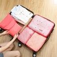 thumbnail image 3 of Travel Travel Clothing Sorting And Storage Bag Portable Large Capacity Luggage Classification 6 Piece Storage Bag, 3 of 3